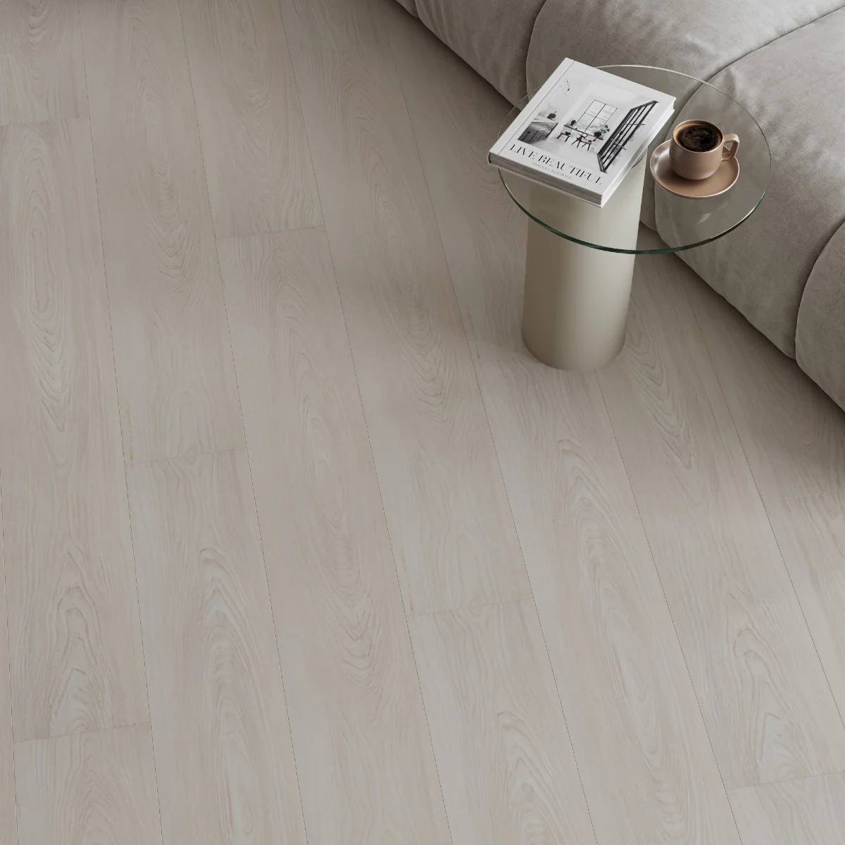 Parchet Laminat Wood Avsa Oak 10mm Clasa 32 AC4 Crem Deschis