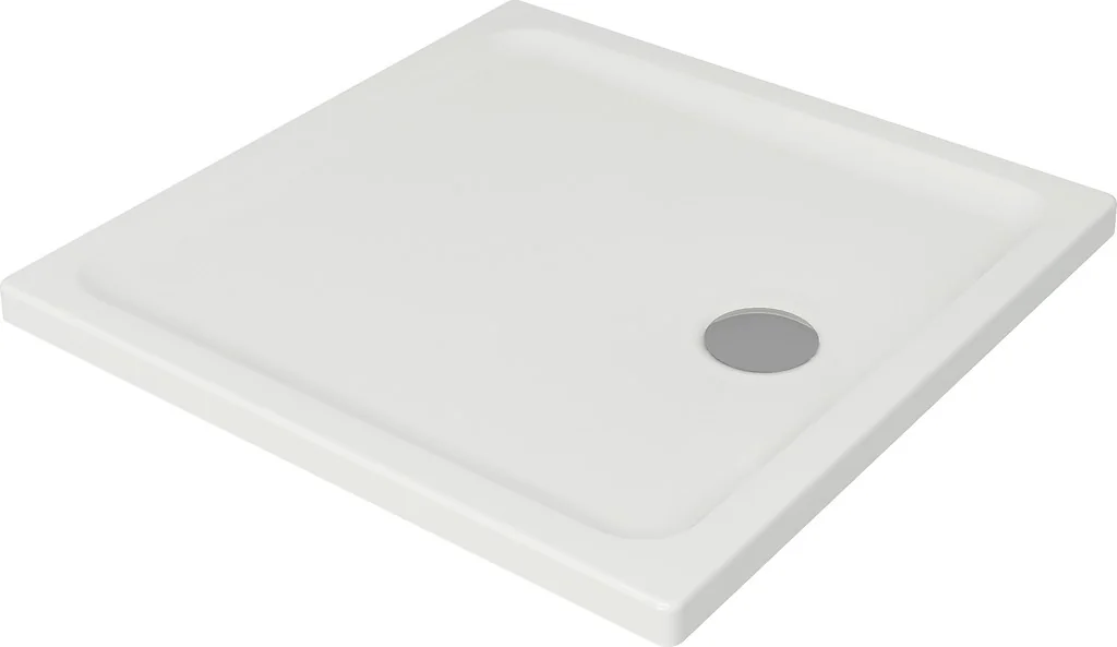 Cadita Dus Patrata Cersanit Tako S204-009 Acril 80 x 80 x 4 Cm