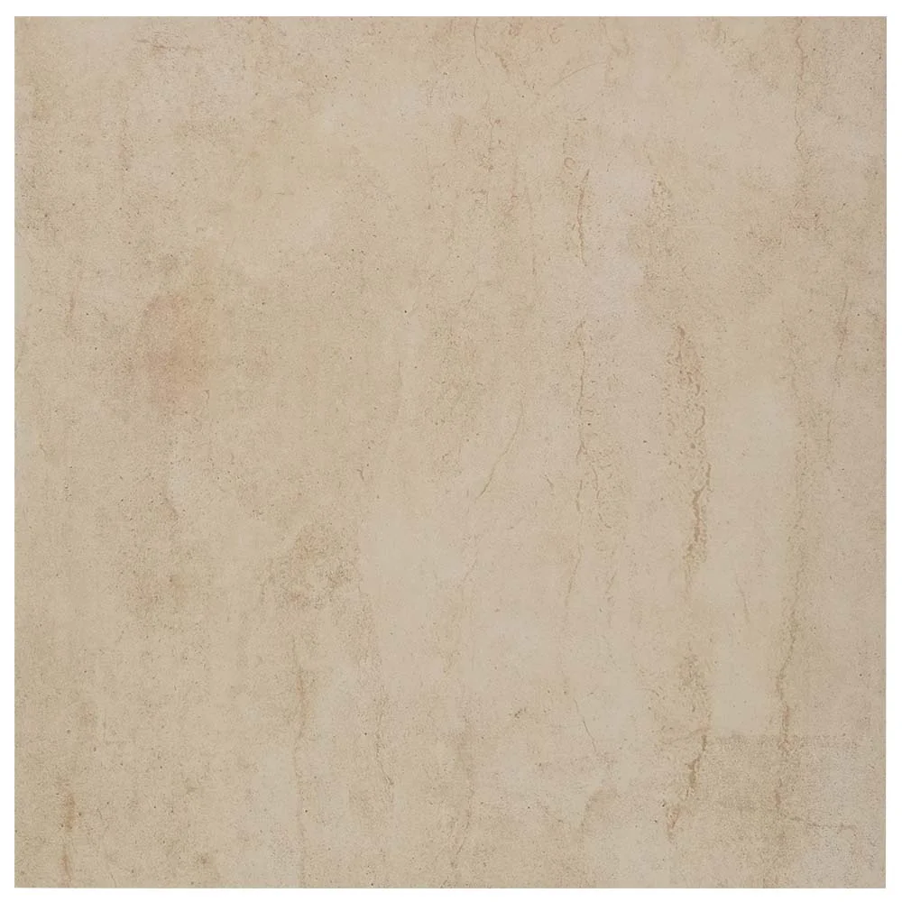 Gresie Exterior / Interior Portelanata Mefasto Beige Micro 42 X 42 Cm Lucioasa Tip Piatra Naturala