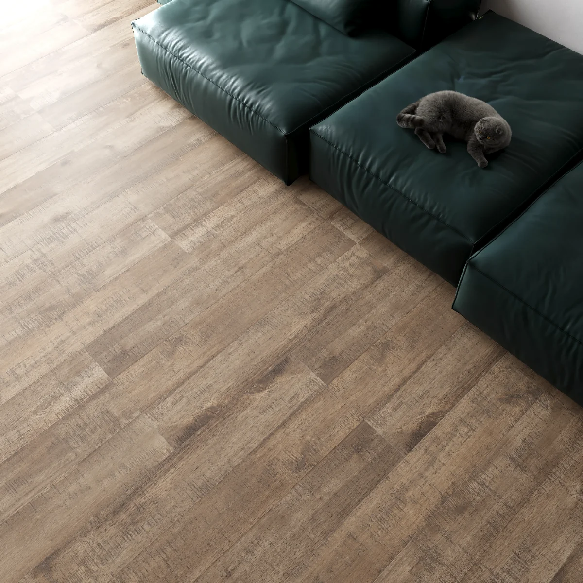 Gresie Tip Parchet Exterior / Interior Maso Tobacco Wood 60 x 120 cm Mata Portelanata Rectificata