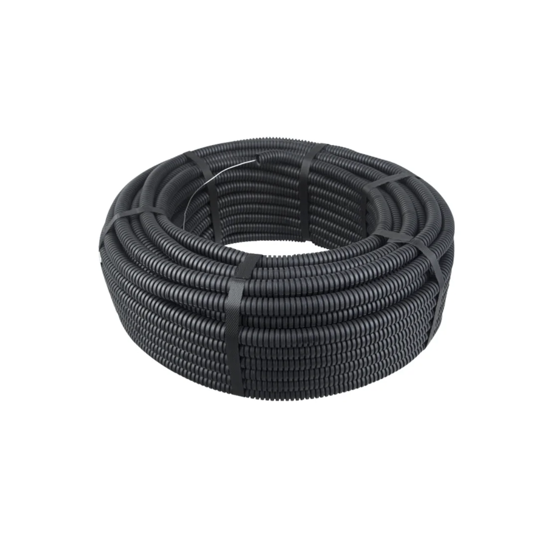 Copex Tub Flexibil PVC Cu Sarma 20 mm Negru