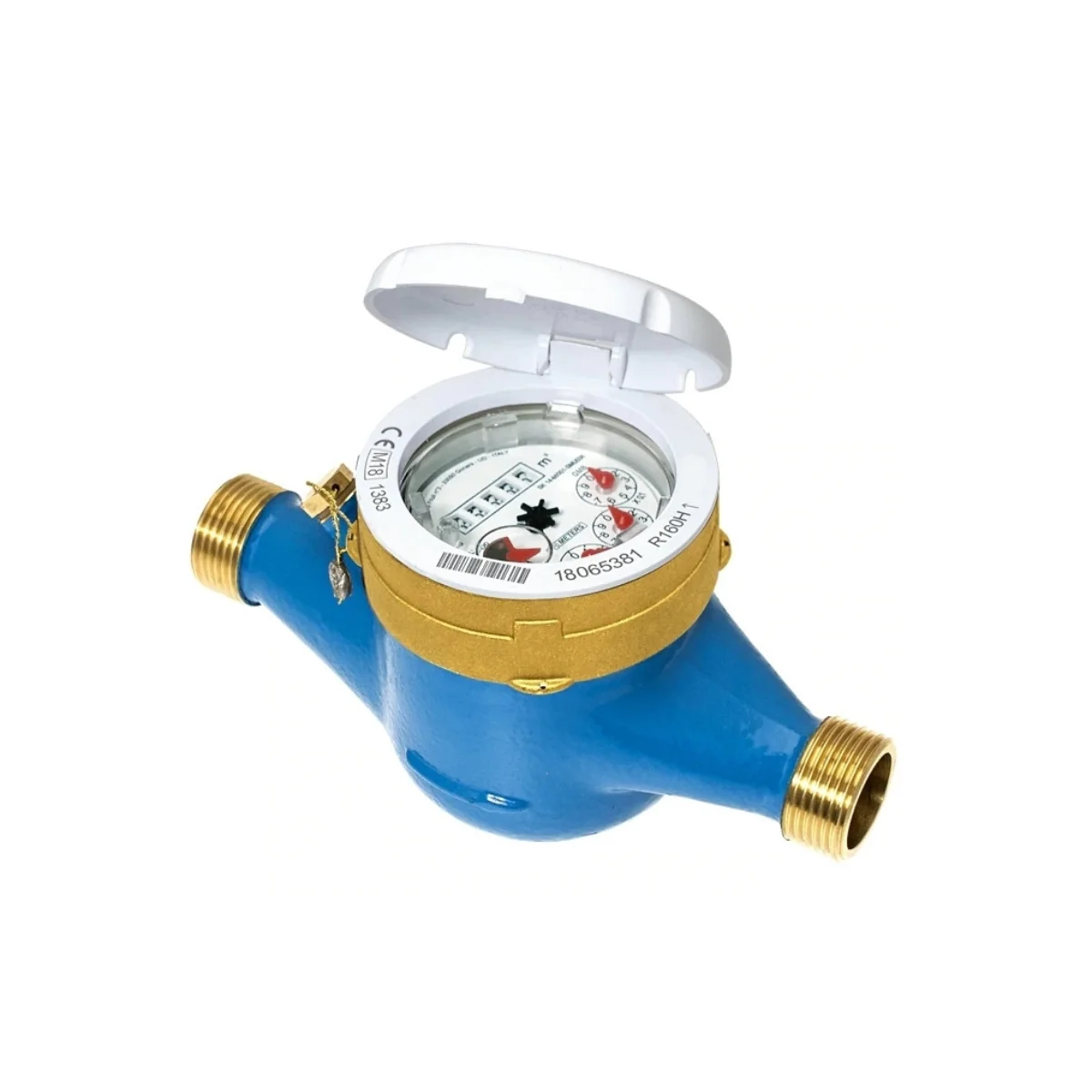 Contor Bransament Apa Rece Zenner Echipat 15 mm x 1/2'