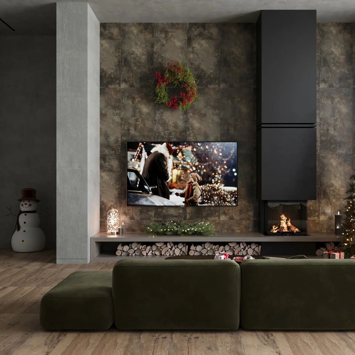 Gresie Tip Parchet Exterior / Interior Tasmanian Oak 60 x 120 Mată Porțelanată Rectificată