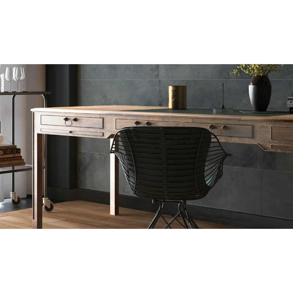 Gresie Tip Parchet Exterior / Interior Alder Grey 20 X 120 Cm Mata Portelanata