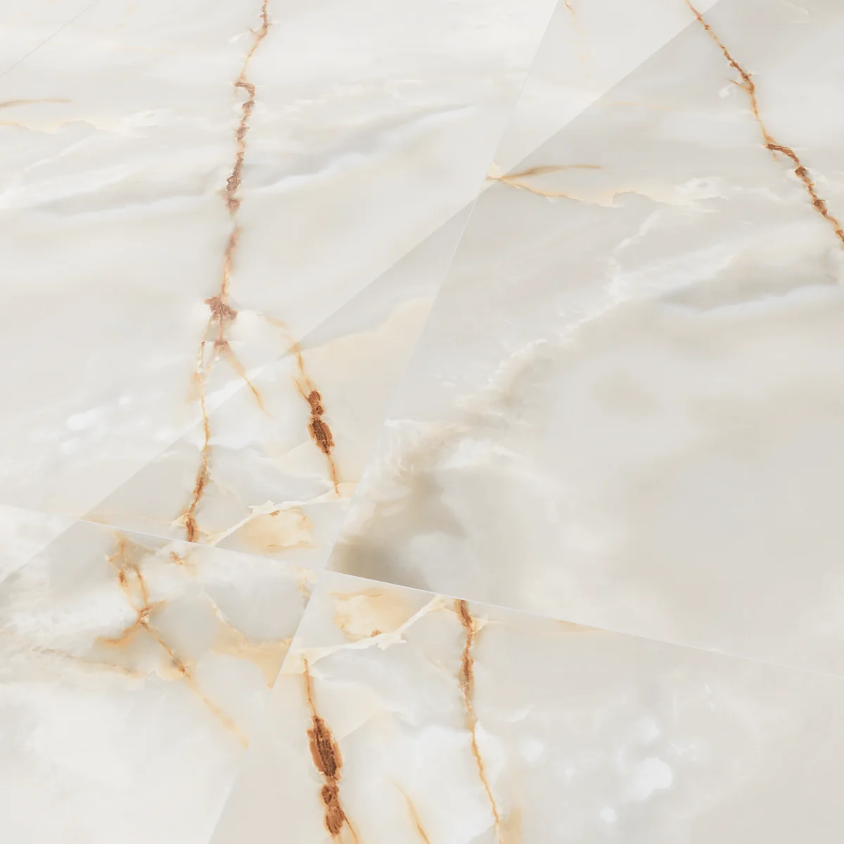 Gresie Rectificata Exterior / Interior Lasa Gold 60 x 120 cm Lucioasa Portelanata Tip Marmura