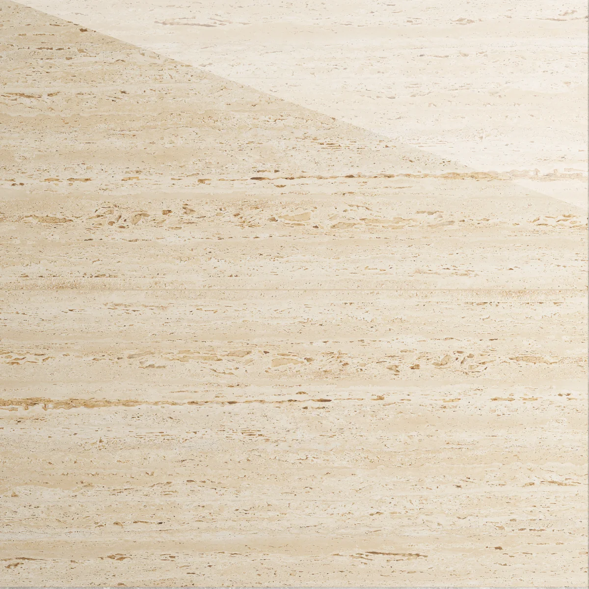 Gresie Rectificata Exterior / Interior Travertino Brass Light 60 x 120 cm Lucioasa Portelanata Tip Piatra Naturala