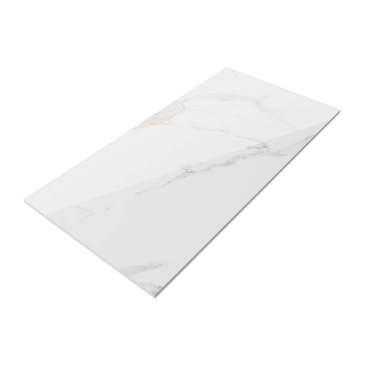 Gresie Rectificata Exterior / Interior Miami Natural 60 x 120 Cm Lucioasa Portelanata Tip Marmura