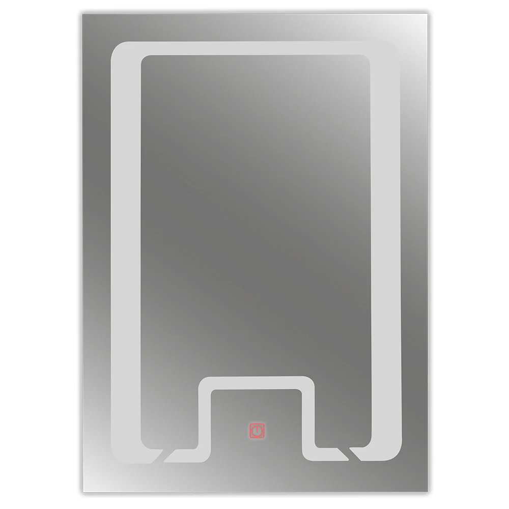 Oglinda Baie Cu LED Si Buton Touch RO-111 60x80 cm