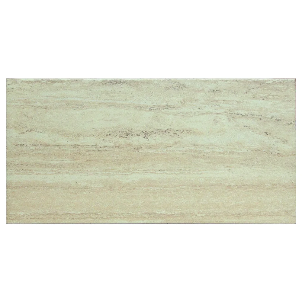 Gresie Exterior / Interior Antiderapanta Esplanade (Travertino Classico) Beige 30 x 60 cm Mata Portelanata Tip Piatra Naturala