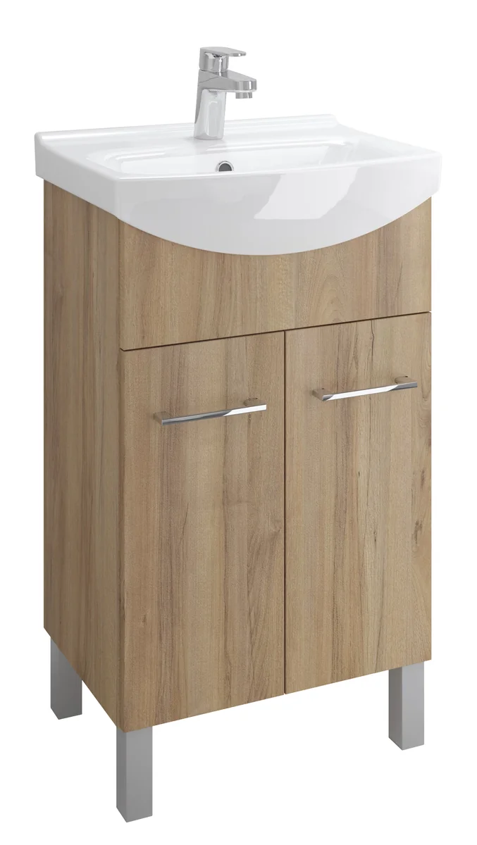 Masca Chiuveta Baie Cersanit Set A56 Olivia Cersania 50 cm (Baza+Lavoar) RR801-015-DSM