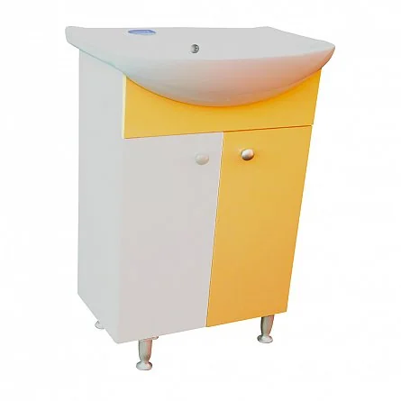 Masca Chiuveta / Lavoar Baie Selena 60 Cm Alb-Cream