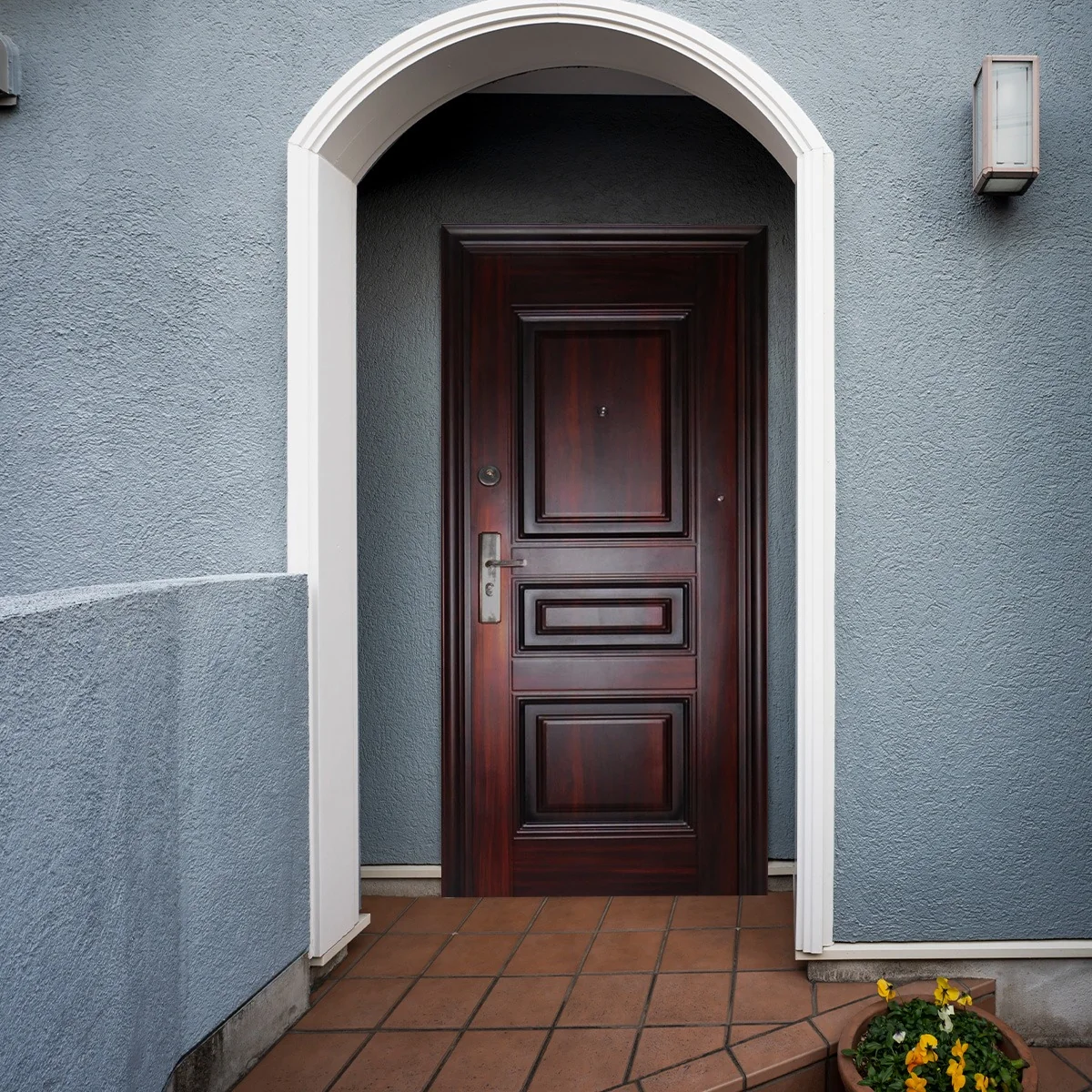 Usa Metalica Intrare Apartament REG-FM 002 Maro 86 x 205 cm Dreapta