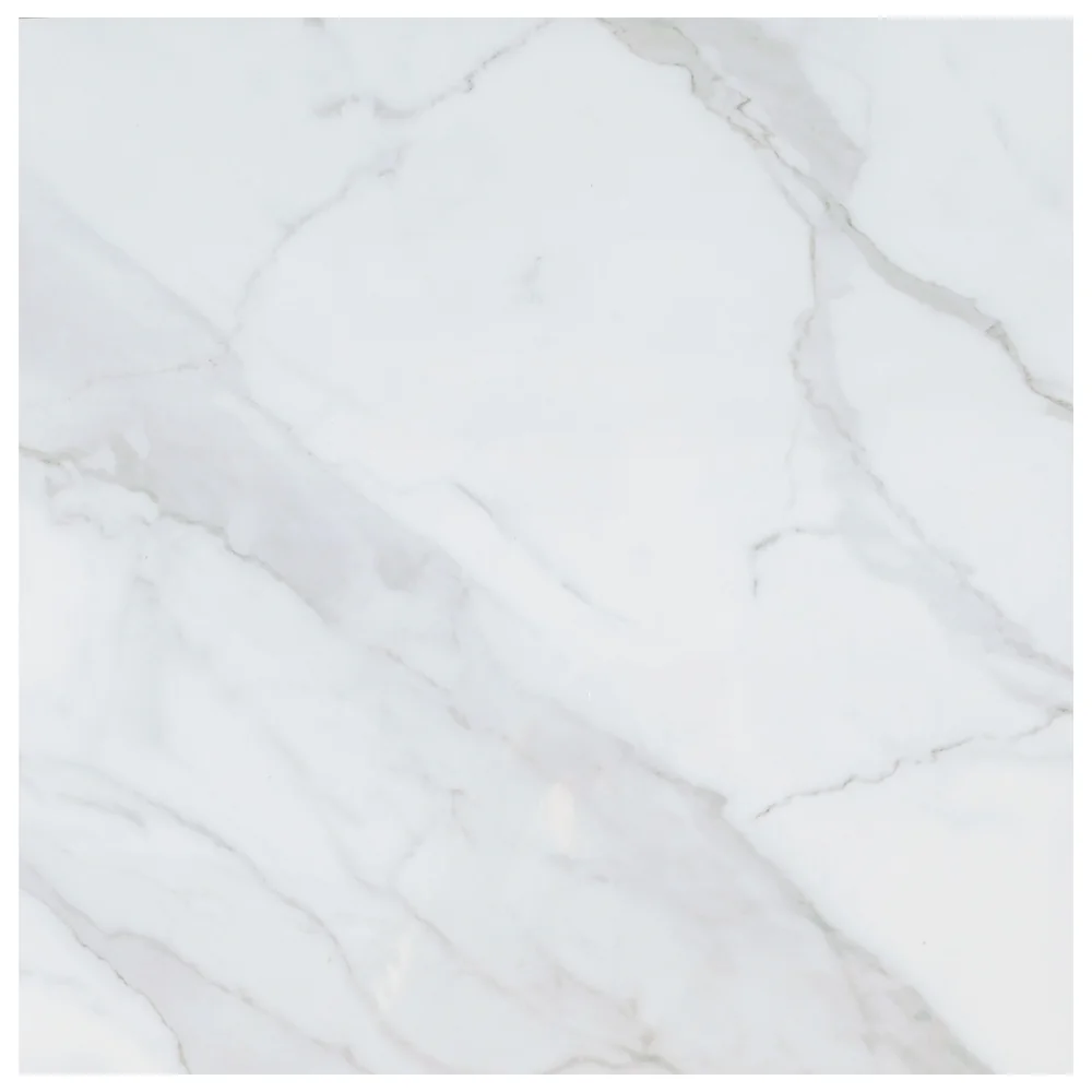 Gresie Exterior / Interior Portelanata Arya White 58 x 58 cm Lucioasa Tip Marmura