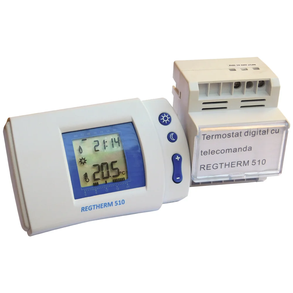 Termostat Programabil Cu Radiocomandă RF 510