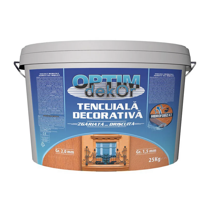 Tencuiala Decorativa Optim Dekor 2 MM Zgariata/Driscuita 25 KG