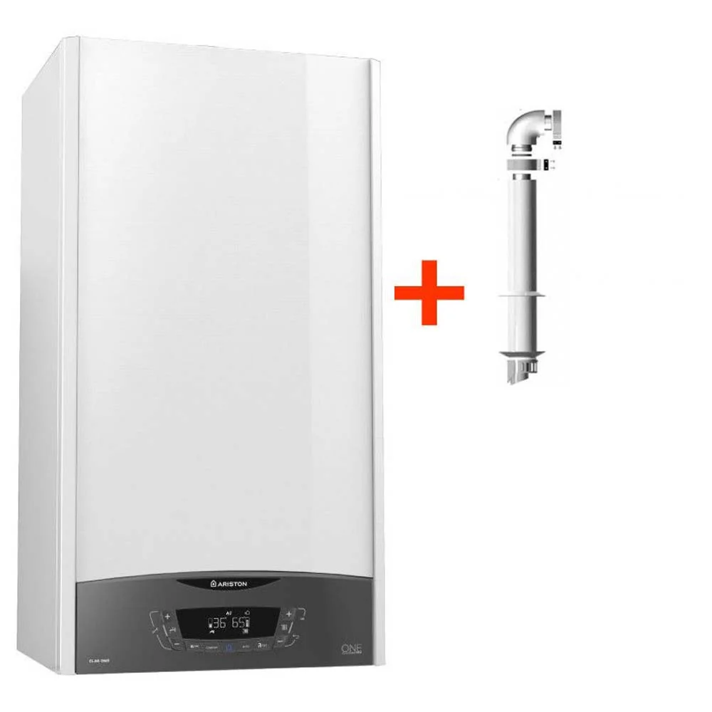 Centrala Termica Murala Genus One Ariston 24 KW + Kit Evacuare Inclus