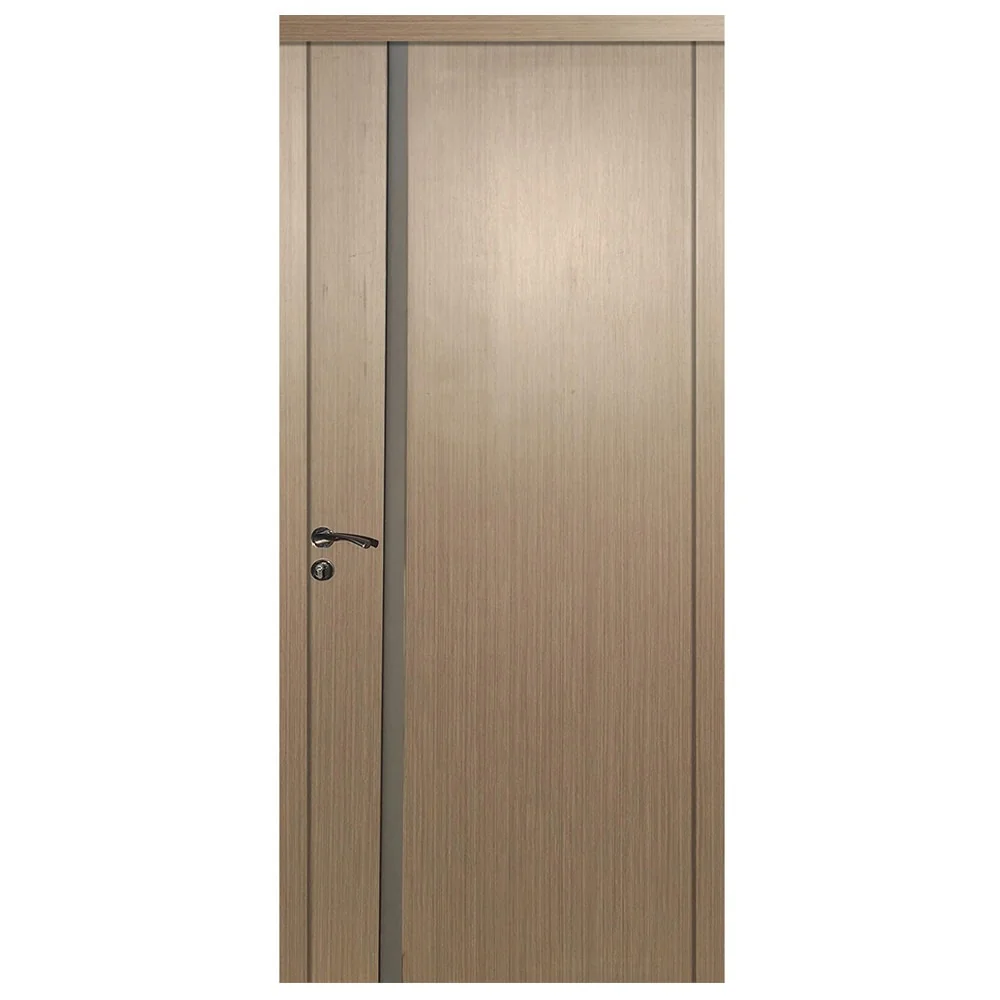 Usa De Interior Din Lemn Cu Geam KMC-035 2000/600 Gri Inchis