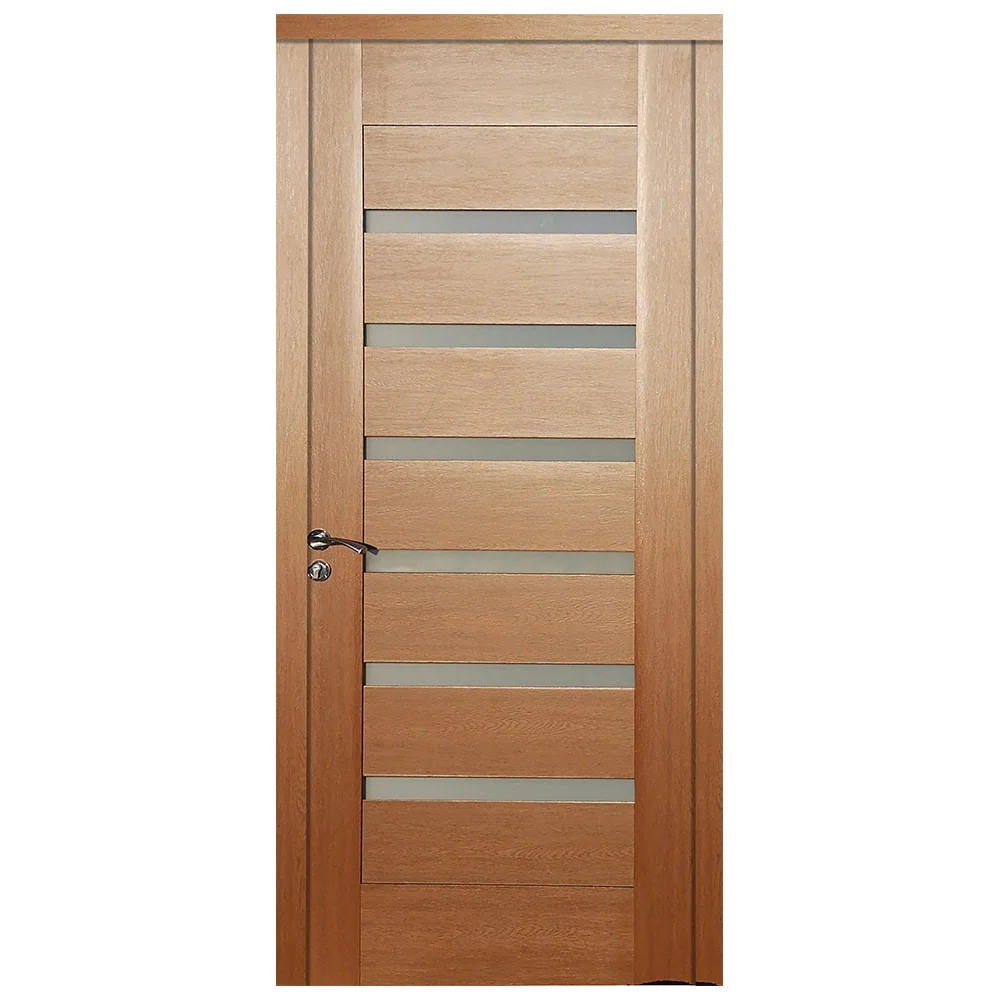 Usa De Interior Din Lemn Cu Geam KMC-034 2000/600 Stejar