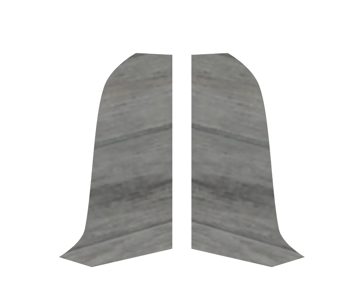 Terminatie Stanga/Dreapta Plinta Prexa K8 Stejar Gri