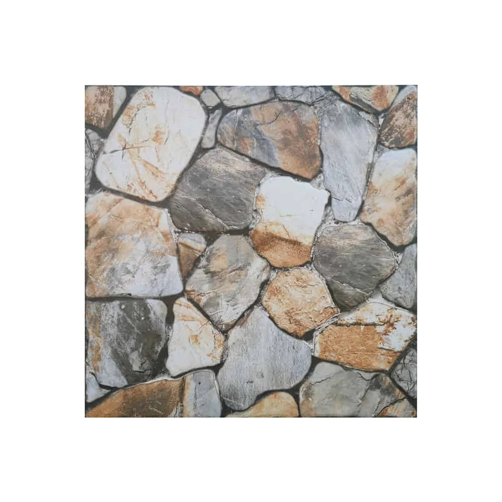 Gresie Exterior / Interior Antiderapanta Foca 45 x 45 cm Mata Portelanata Tip Piatra