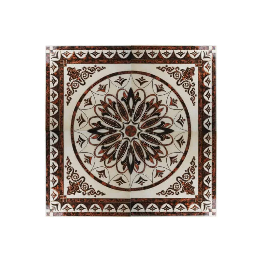 Gresie Decorativa / Covor Ceramic Baroque WA0002 120X120 (4 Placi 60X60) Lucioasa