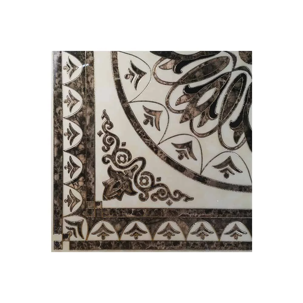 Gresie Decorativa / Covor Ceramic Baroque WA0001 120X120 (4 Placi 60X60) Lucioasa