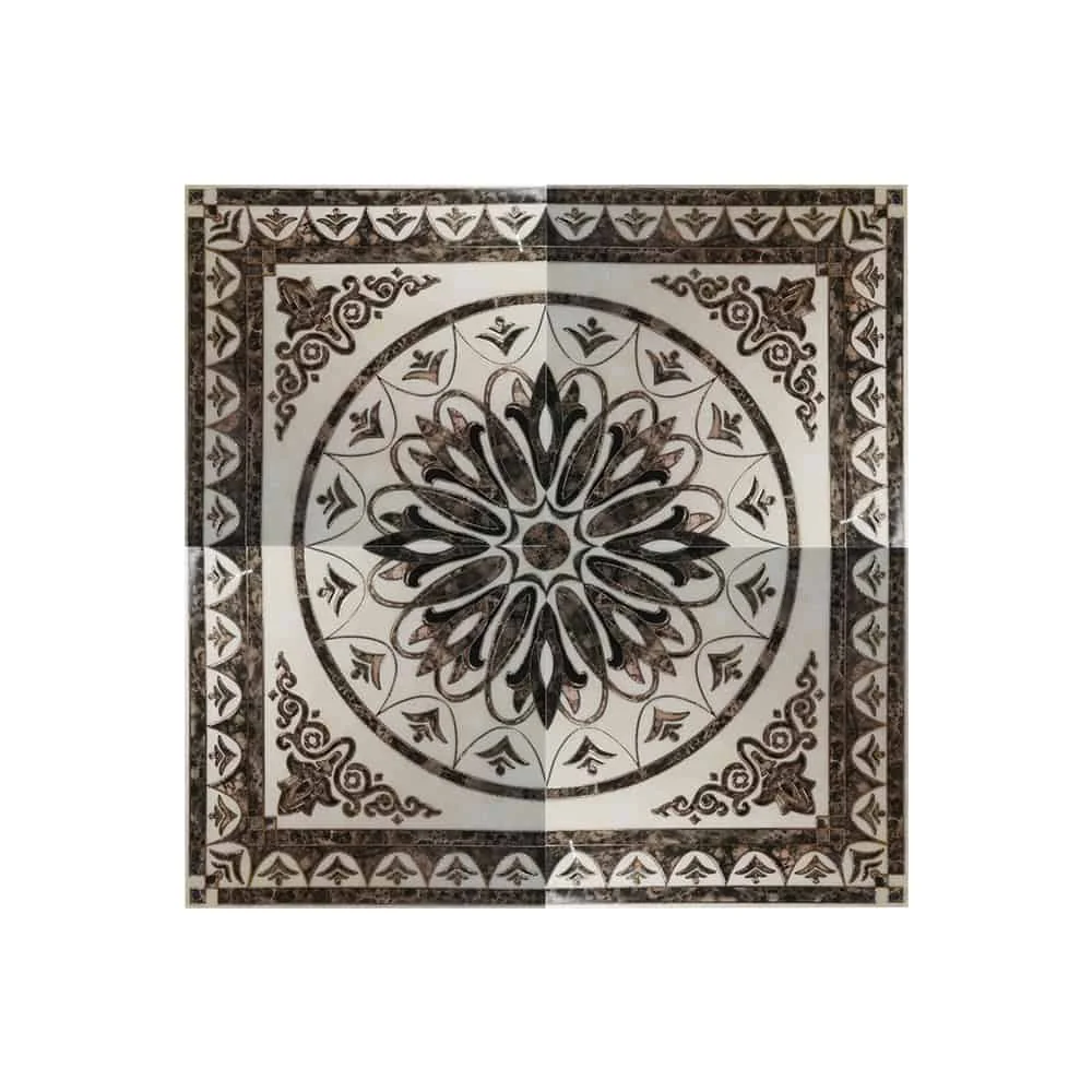 Gresie Decorativa / Covor Ceramic Baroque WA0001 120X120 (4 Placi 60X60) Lucioasa
