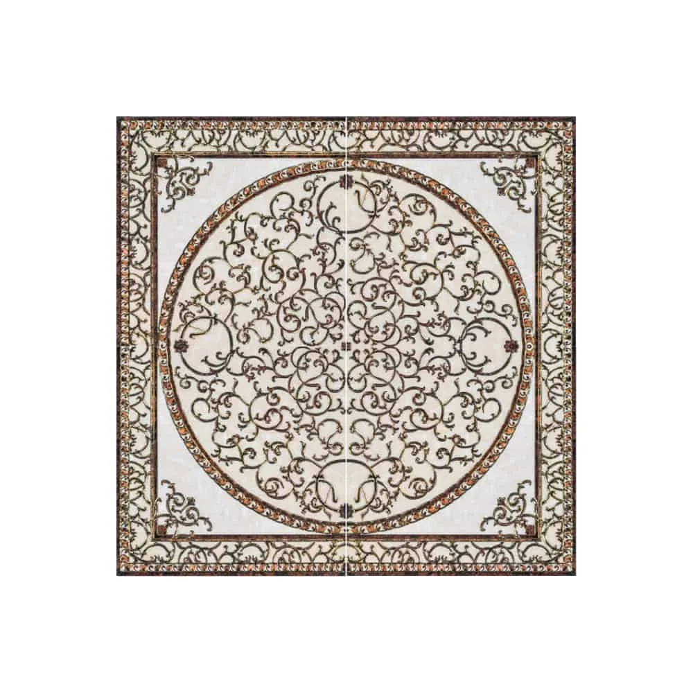 Gresie Decorativa / Covor Ceramic Baroque KCT-12071J 120X120 (4 Placi 60X60) Lucioasa