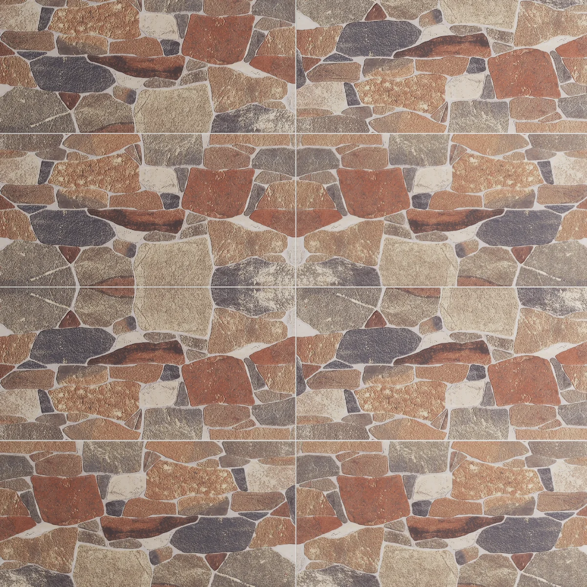 Gresie Exterior / Interior Antiderapanta Kardak Cotto 30 x 60 cm Mata Portelanata Tip Piatra