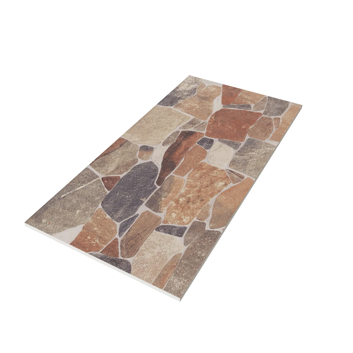 Gresie Exterior / Interior Antiderapanta Kardak Cotto 30 x 60 cm Mata Portelanata Tip Piatra