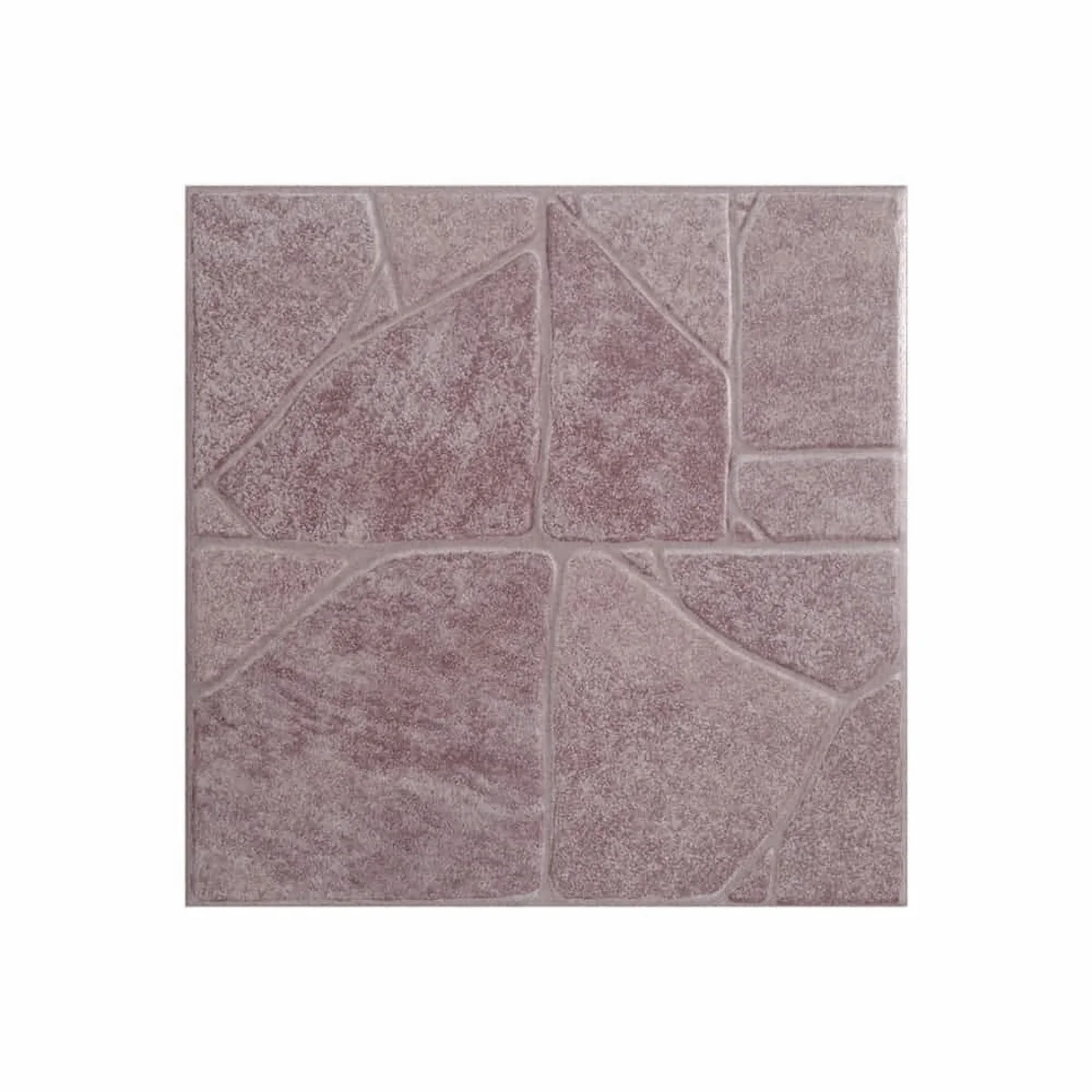 Gresie Exterior / Interior Portelanata Palermo Red 33 x 33 cm Mata Tip Piatra