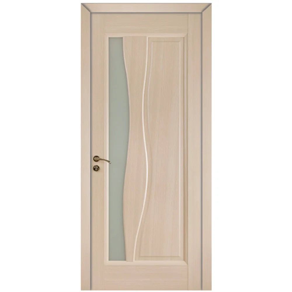 Usa De Interior Din Lemn Cu Geam KMC 323 2000/700 Stejar Deschis