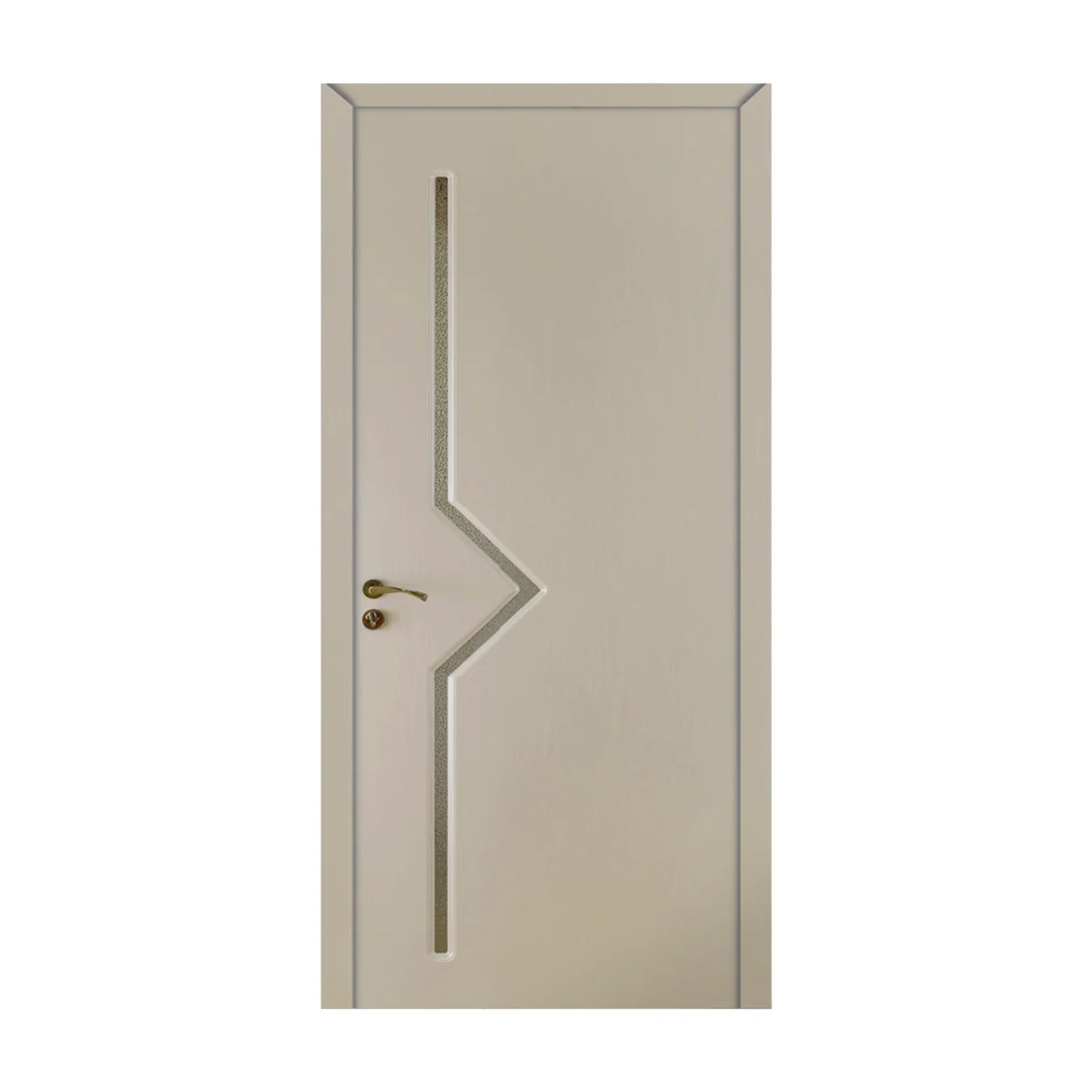 Usa De Interior Din Lemn Cu Geam OP-106 2000/600 Grej