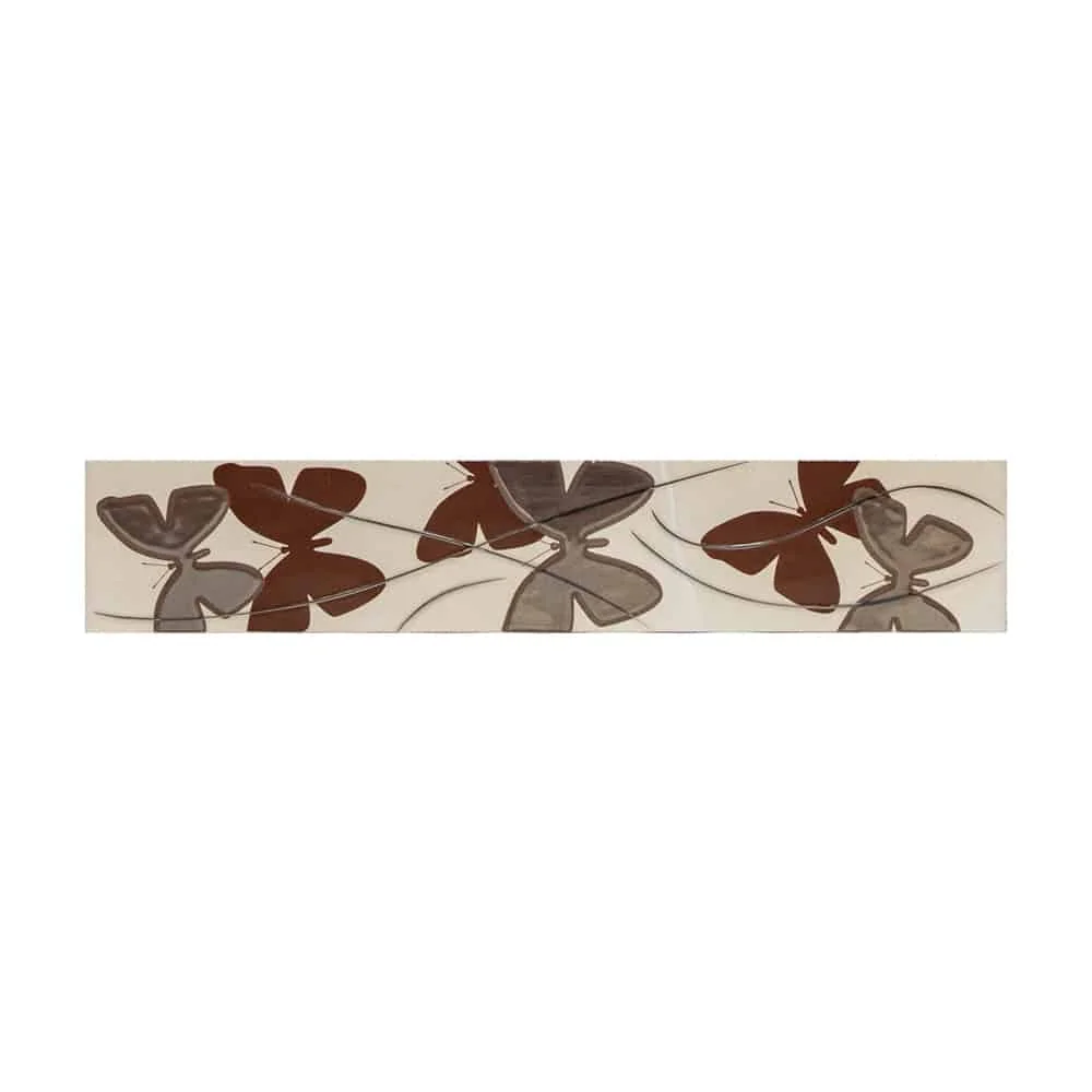 Brau Decorativ Faianta Baie / Bucatarie Tropicca Beige 7.5 x 40