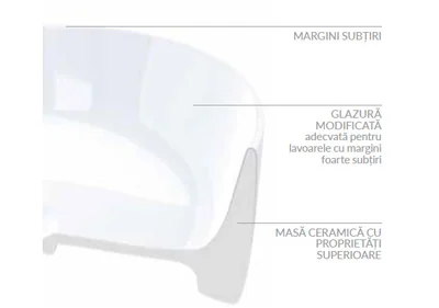 Vas WC Suspendat Crea Cersanit K114-015 Oval CO Cu Sistem Fixare Ascunsa Alb