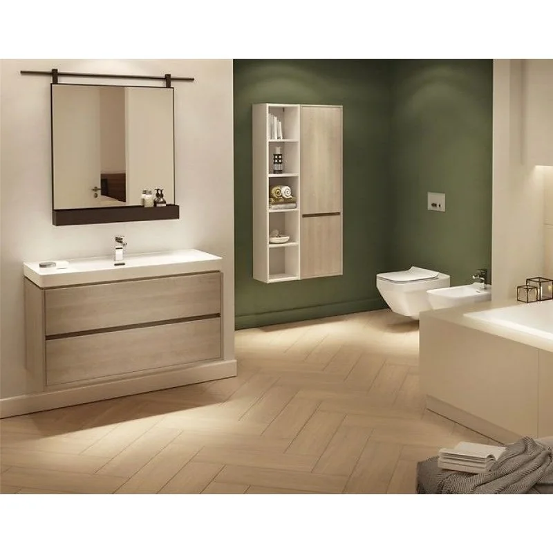 Dulap Baie Suspendat Cersanit Crea S924-024 Stejar 40x140 Cm