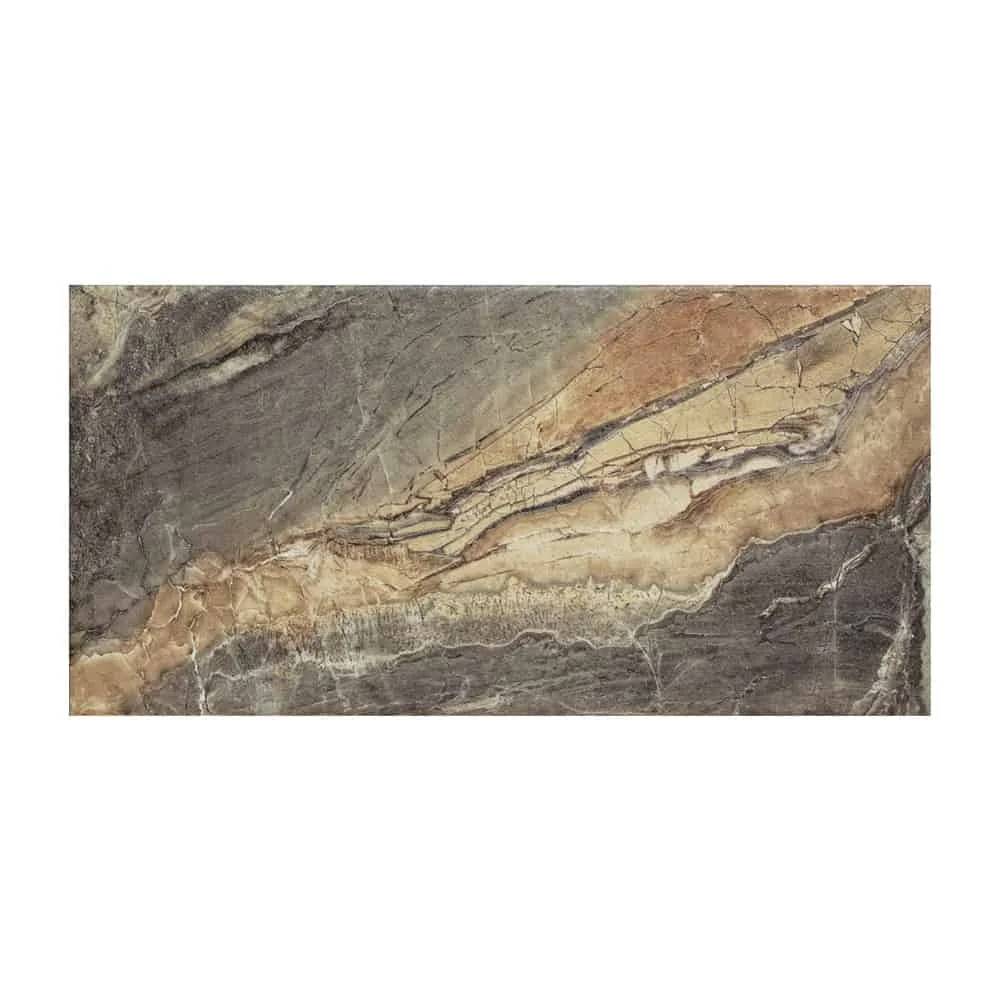 Gresie Exterior / Interior Portelanata Varese Multicolor 30 x 60 cm Mata Tip Marmura