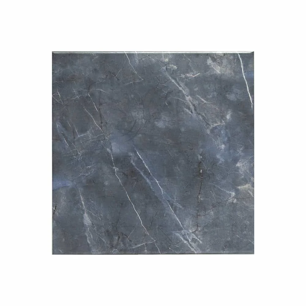 Gresie Exterior / Interior Porțelanată Troppica Blue 33 x 33 cm Mată Tip Marmură