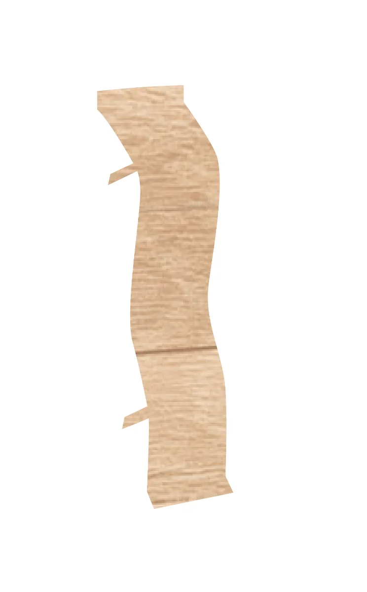 Conector Plinta Korner LP62 Stejar Lapis