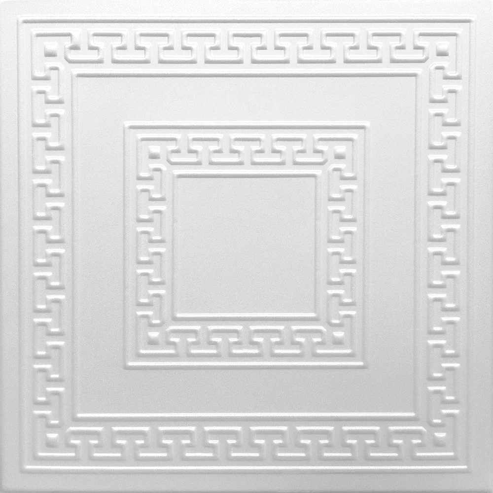 Tavan Fals Decorativ 0823 Alb 500 x 500 mm