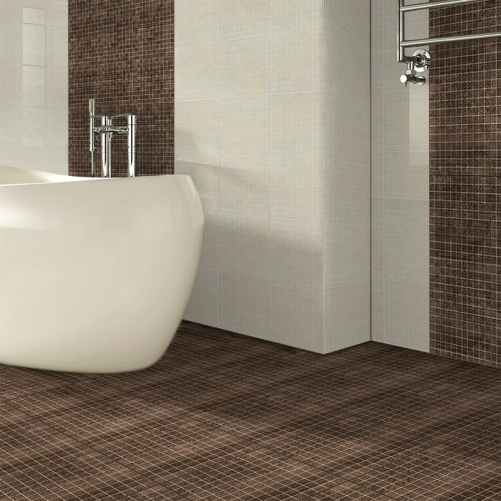 Gresie Tip Parchet Interior Merida Dark Brown 30 x 30 cm Mata Antiderapanta