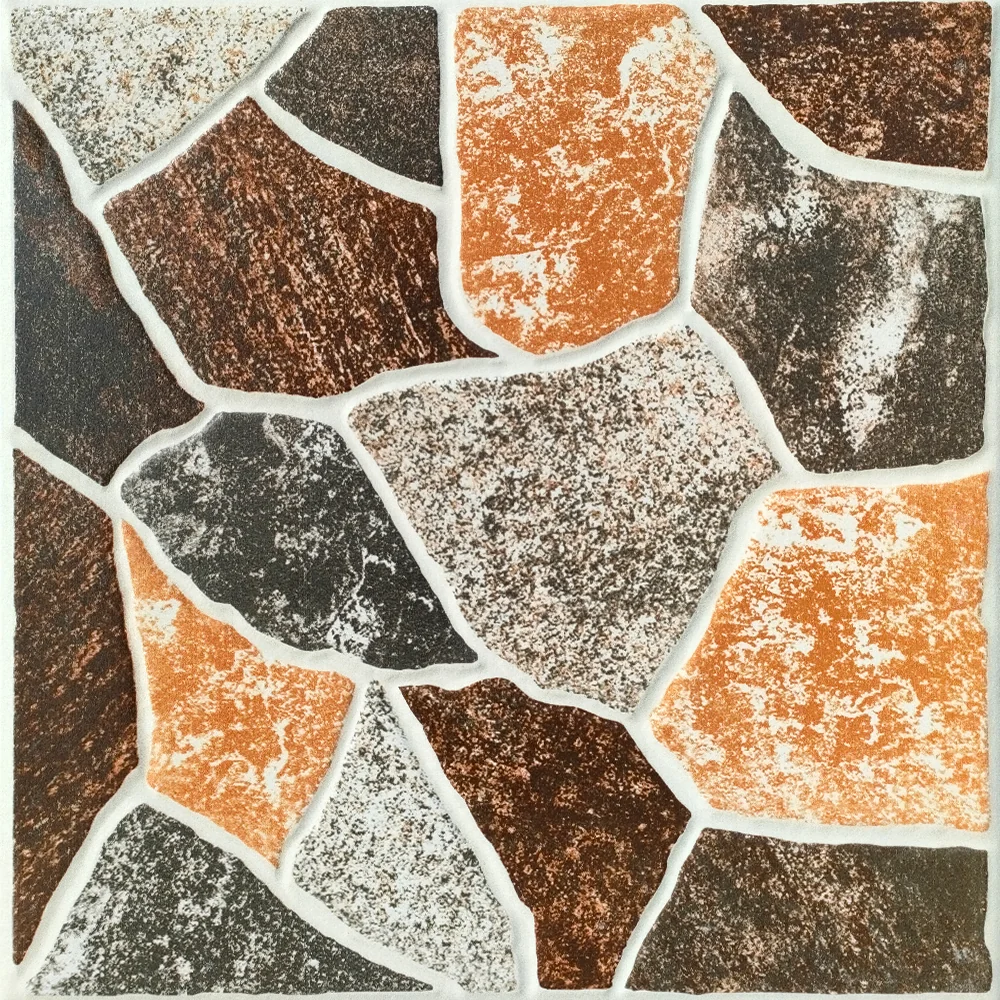 Gresie Exterior / Interior Portelanata Enira Grey 33 x 33 cm Mata Tip Piatra