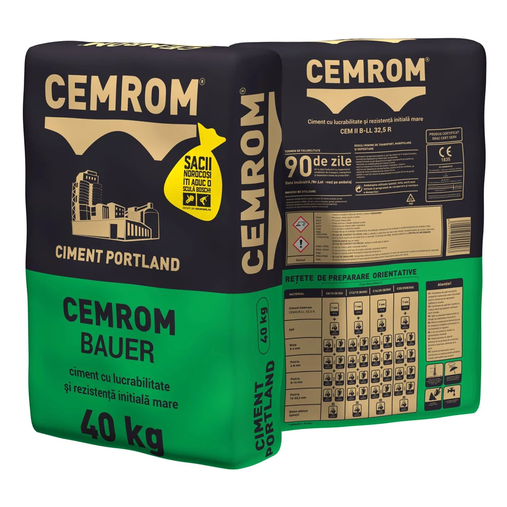 Ciment Cemrom 32.5 R-40 Kg