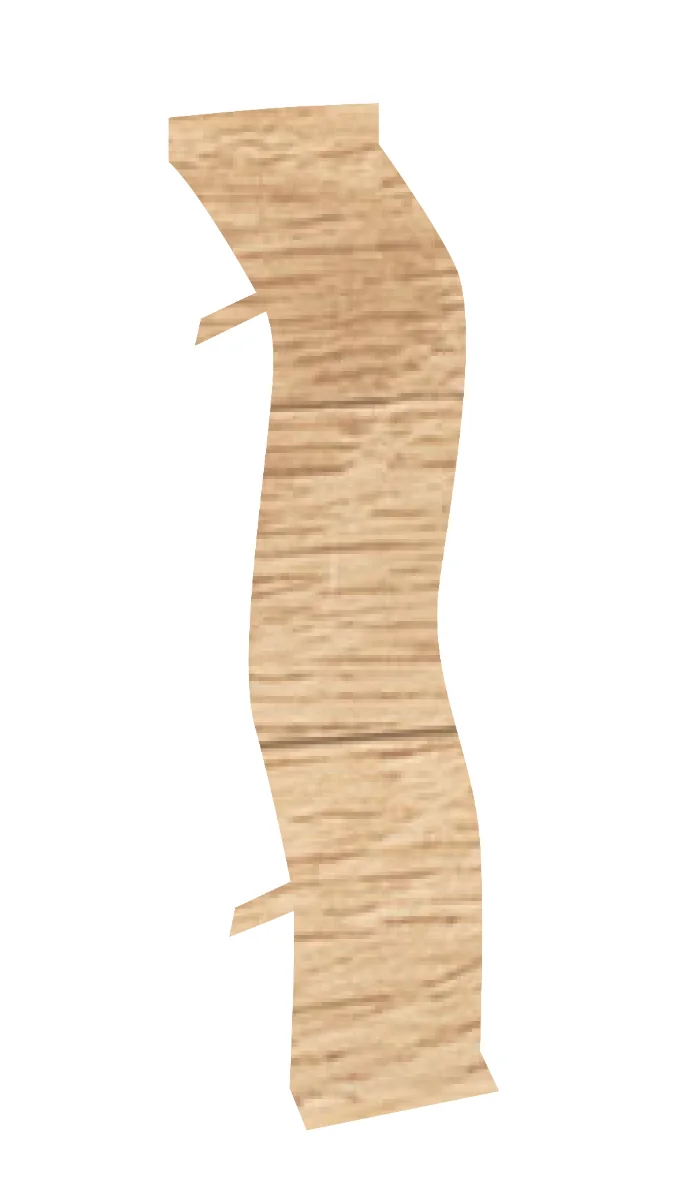 Conector Plintă Korner LP62 Stejar Heritage