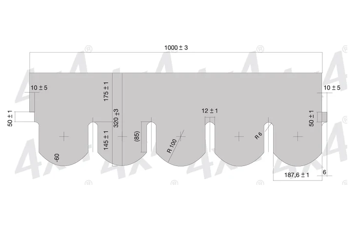 Sindrila Bituminoasa Round Verde