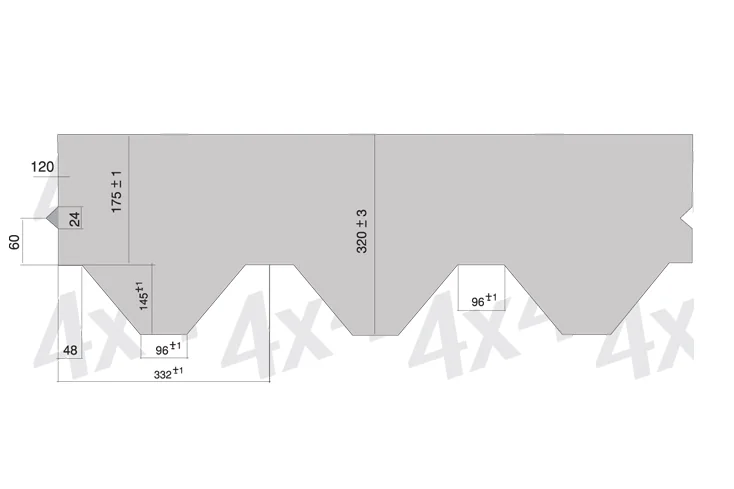 Sindrila Bituminoasa Hexagon Verde