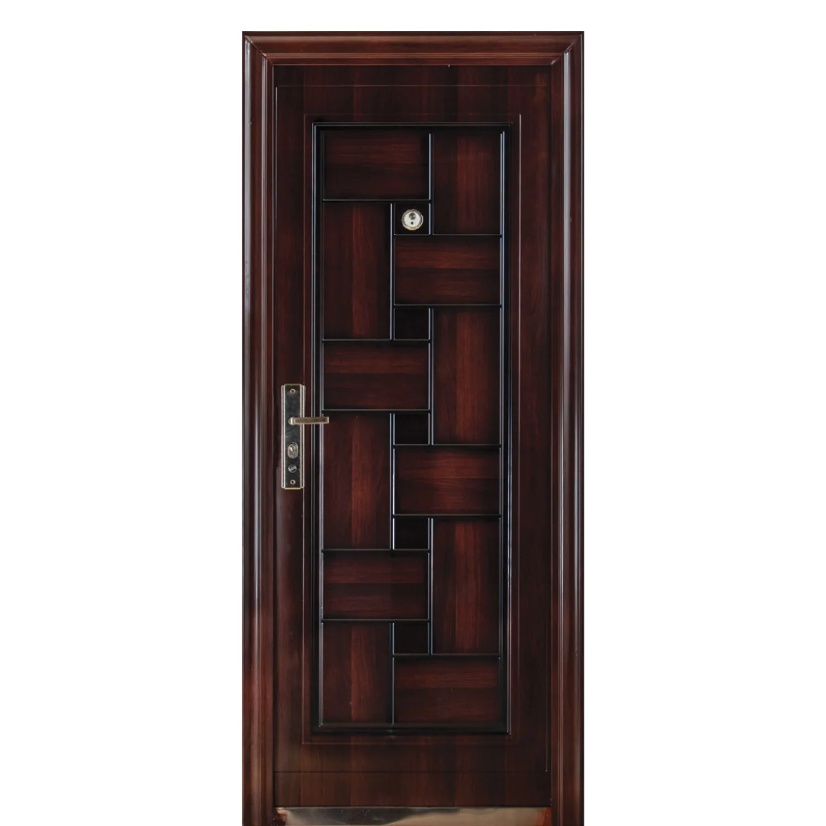 Usa Metalica Intrare ECO 07 Maro 86 x 205 cm Dreapta