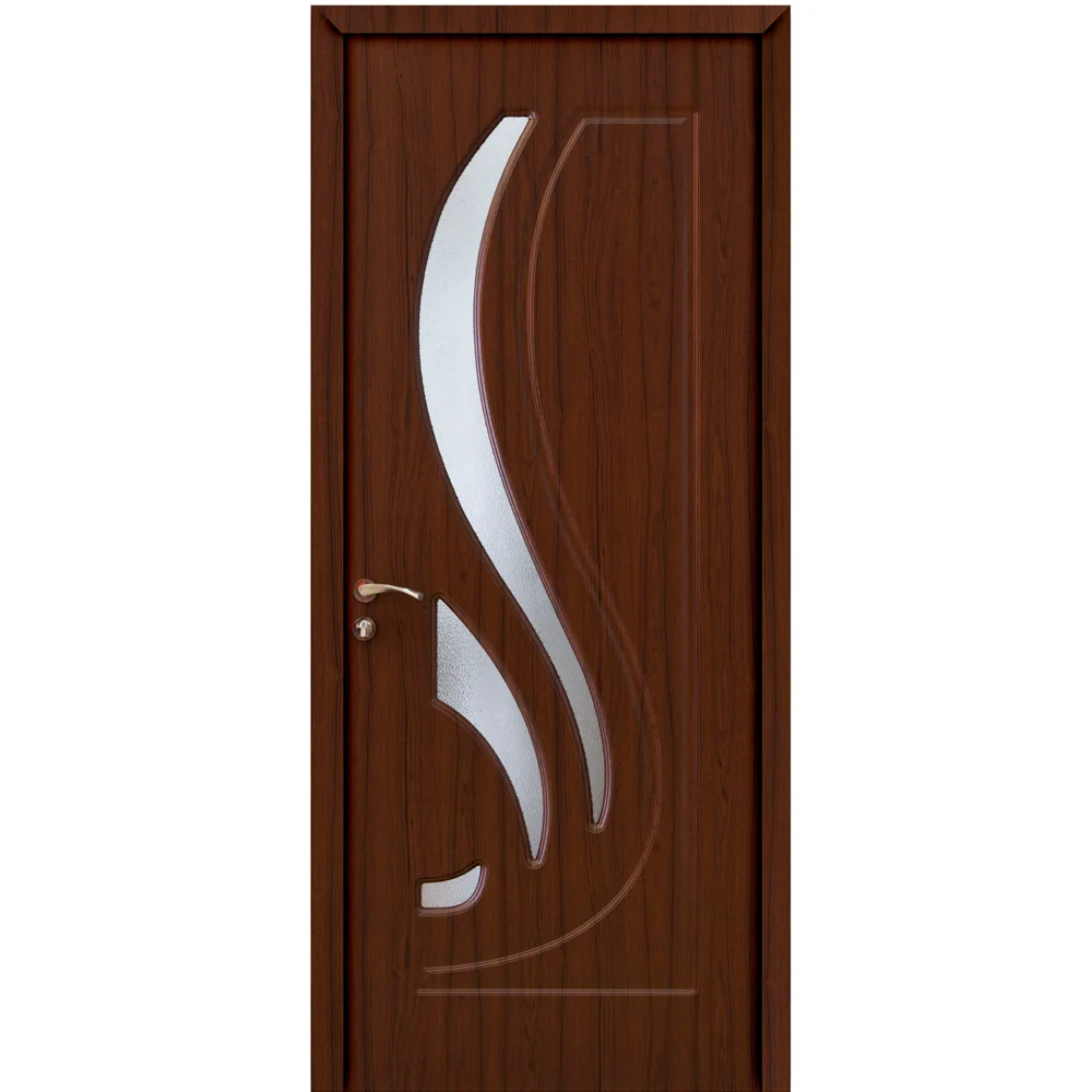 Usa De Interior Din Lemn Style 154 Cu Geam Teak 2000/700