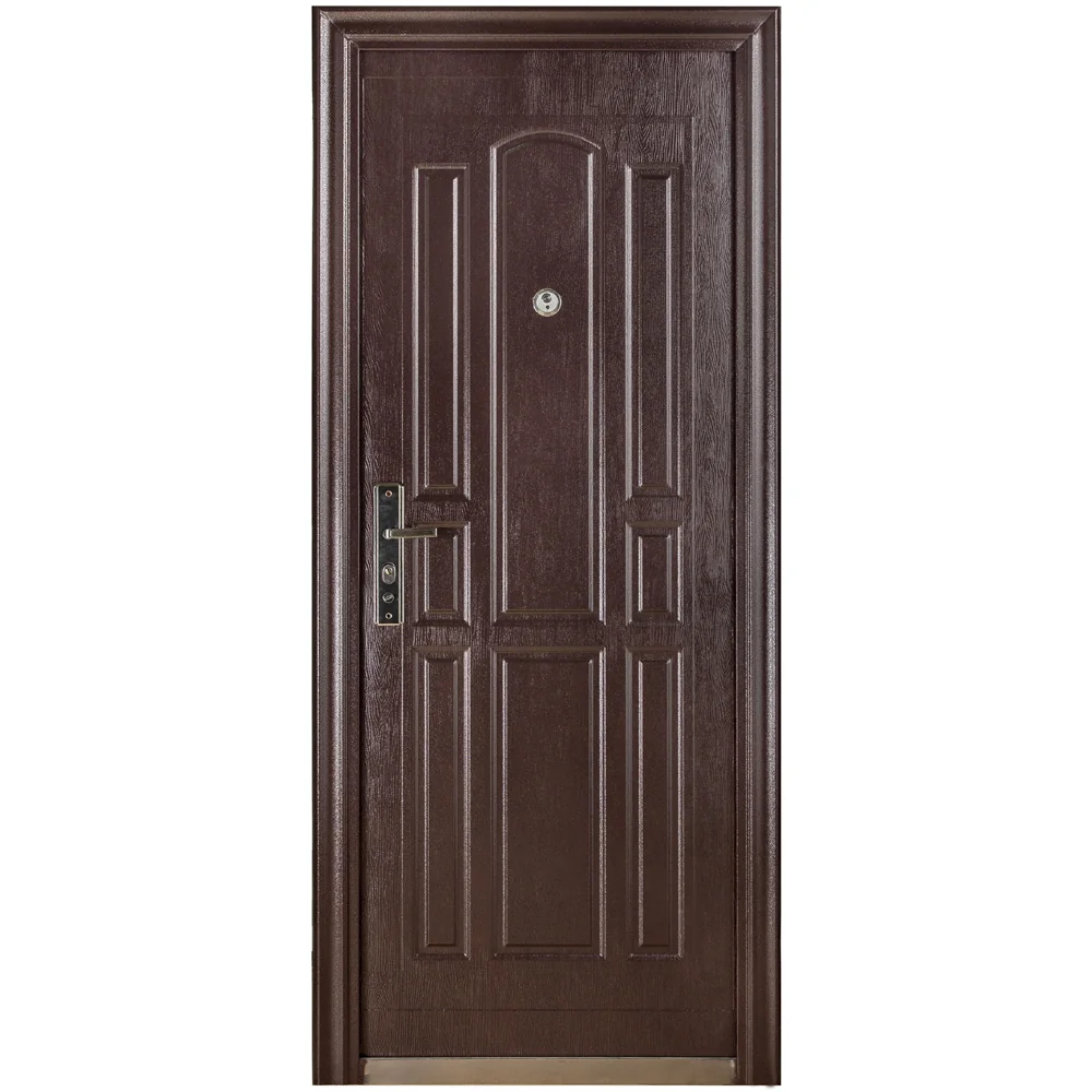 Usa Metalica Intrare Compact 32 Maro 86 x 205 Cm Dreapta