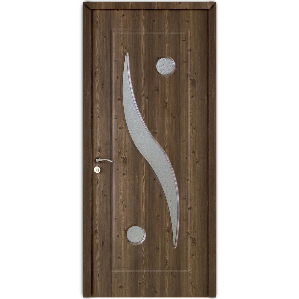 Usa De Interior Din Lemn Trend Cu Geam OP-063 2000/600 Pin Antic